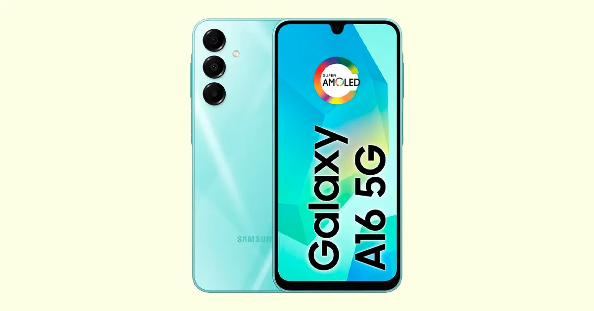 Galaxy A16 é bom