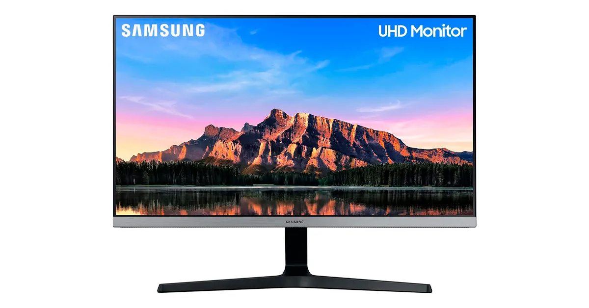 Monitor Samsung UR55 ´r bom