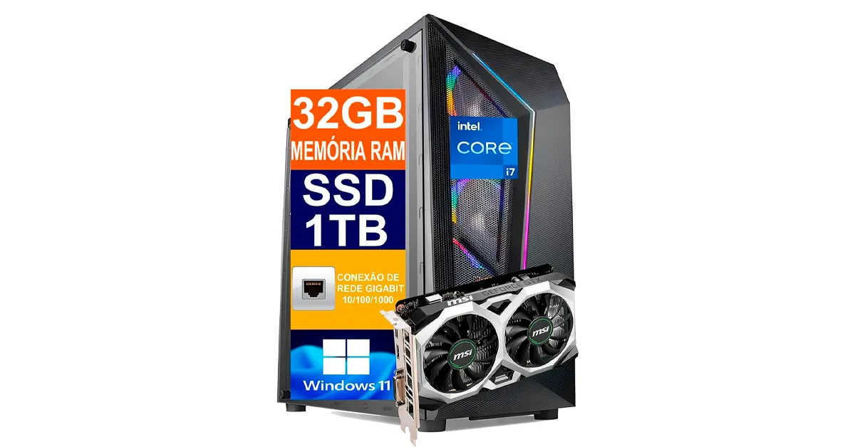 PC Gamer I7 6700 é bom