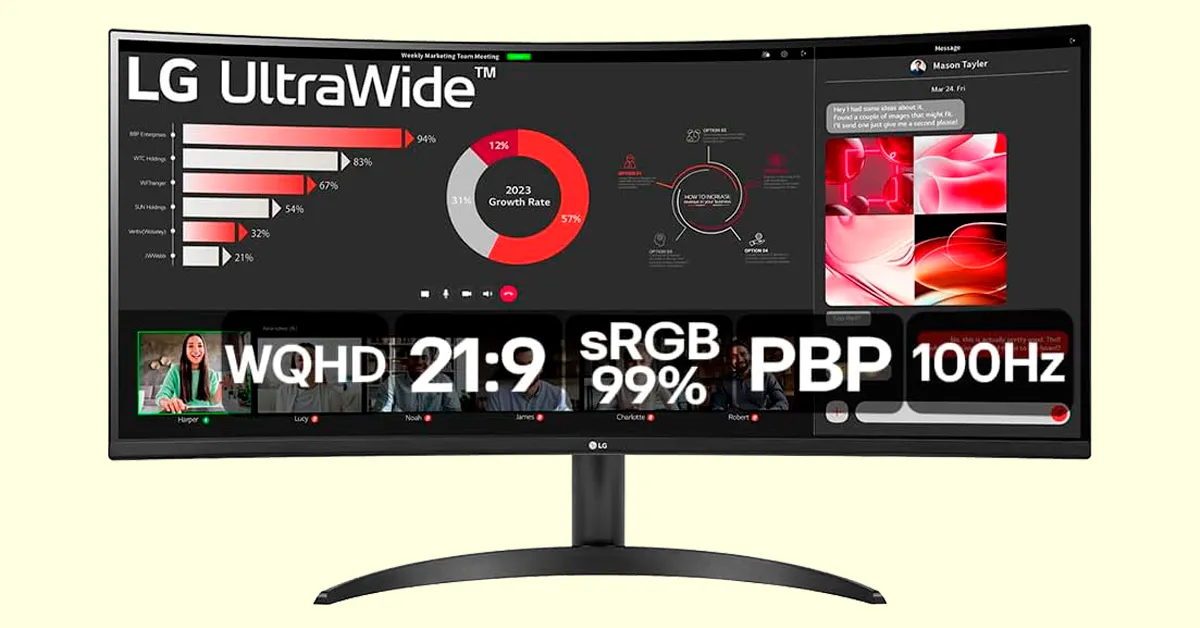 monitor lg ultrawide 34 curvo é bom