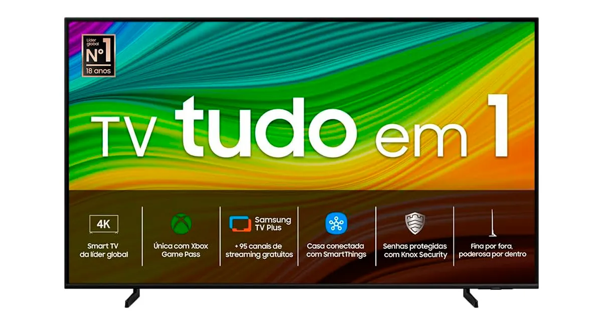 Smart TV Samsung 55 Q60D entrega som e imagem de qualidade?