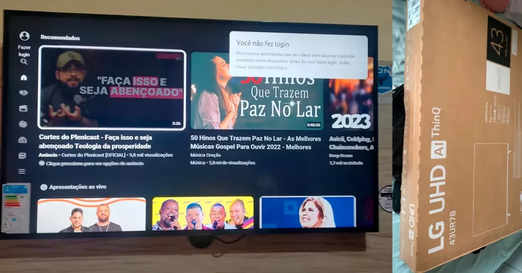 TV LG 43 polegadas é boa? Descubra prós e contras da 43UR781C0SA