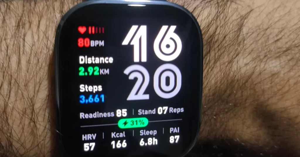 Amazfit Bip 6 é bom? Usamos durante treinos de corrida.