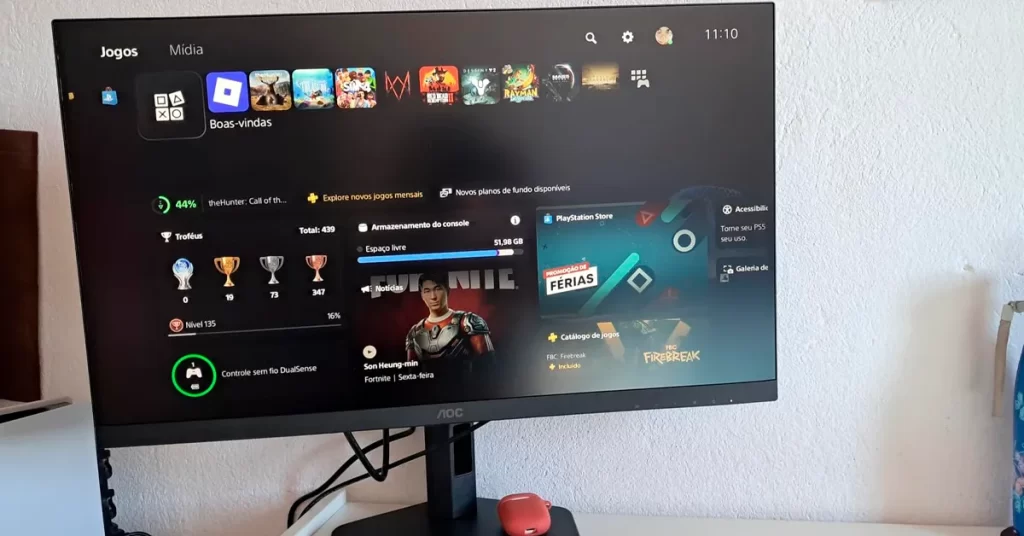 Monitor Gamer AOC 27" 180Hz 0,5ms IPS Ajuste de Altura 27G4/P