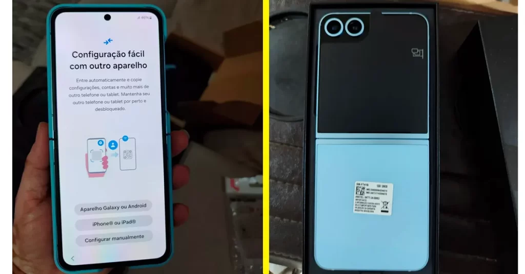 Galaxy z Flip 6 É BOM