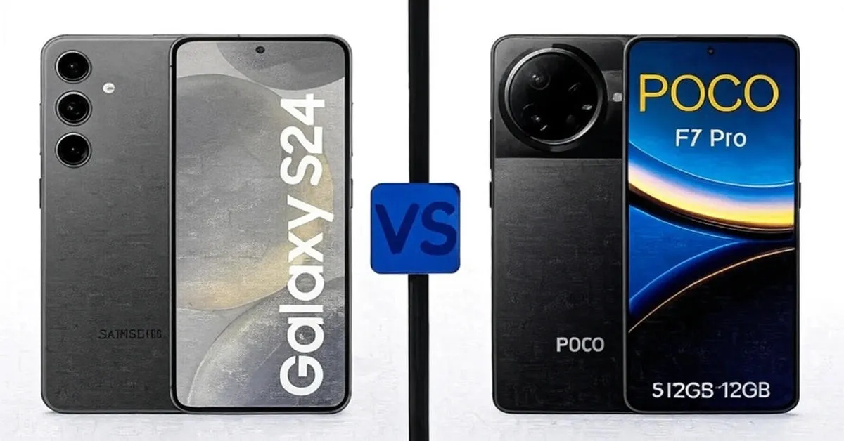 Galaxy S24 vs Poco F7 Pro - qual o melhor