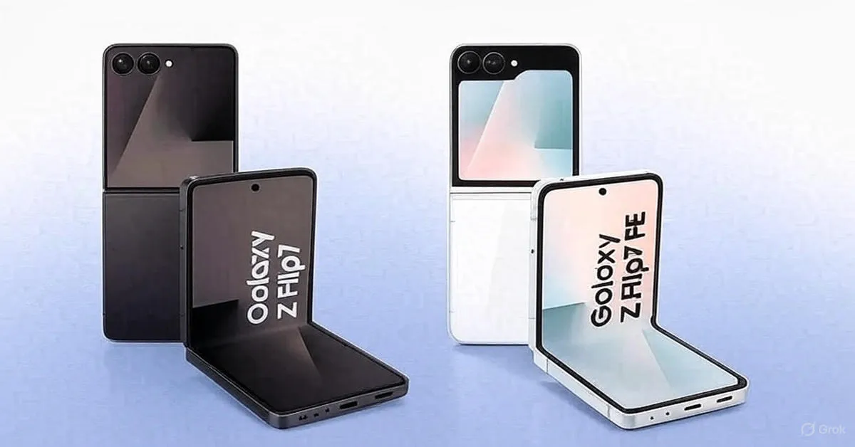 Galaxy Z Flip7 vs Galaxy Z Flip7 FE qual vale mais a pena