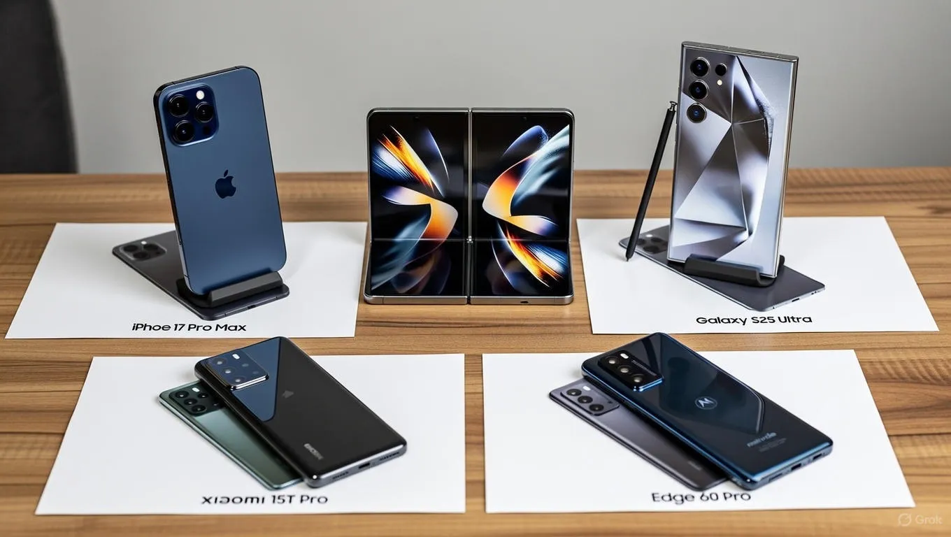 Quais são os 5 melhores celulares da atualidade? em 2025