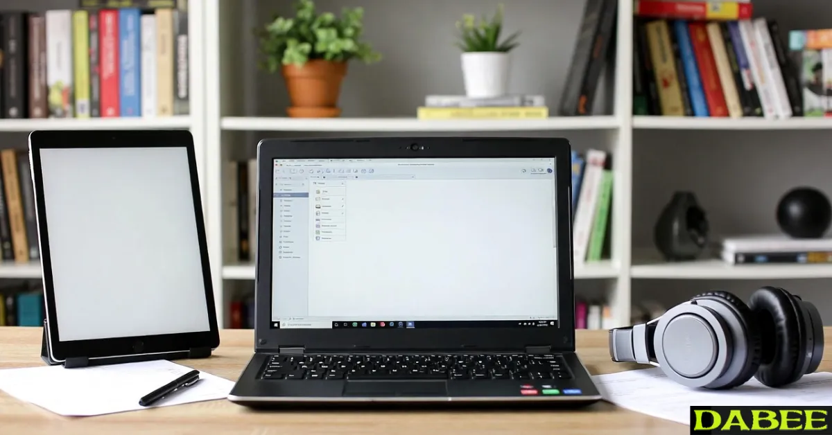 notebook para estudar, tablets e fones por faixa de preço