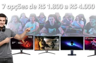 Melhores monitores para PS5