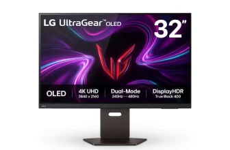Monitor gamer LG UltraGear OLED 32 ´bom? vale a pena?