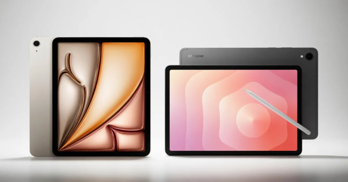 iPad Air M4 vs Galaxy Tab S11: qual o melhor