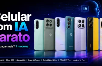 Celulares com IA barato