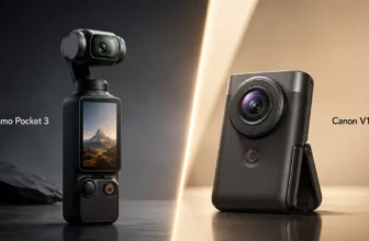 DJI Osmo Pocket 3 vs Canon V10 qual a melhor