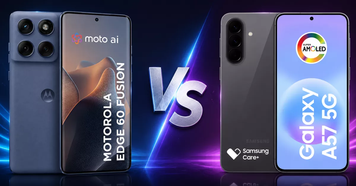 Galaxy A37 5G vs Motorola Edge 60 Fusion: QUAL o melhor