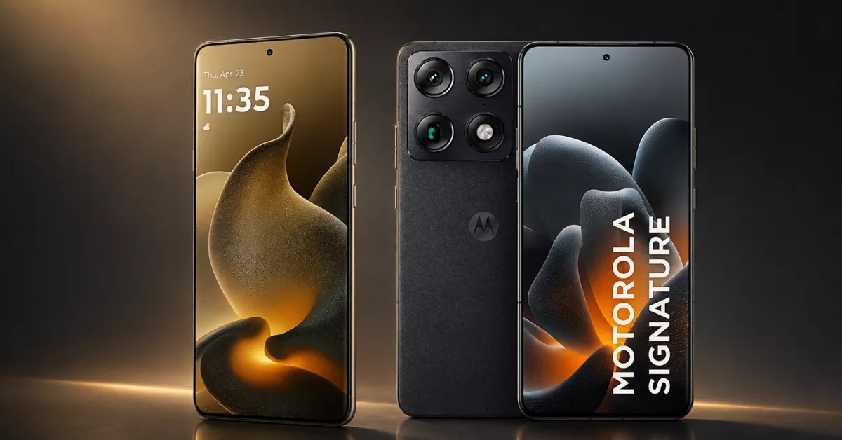 Motorola Signature é bom?