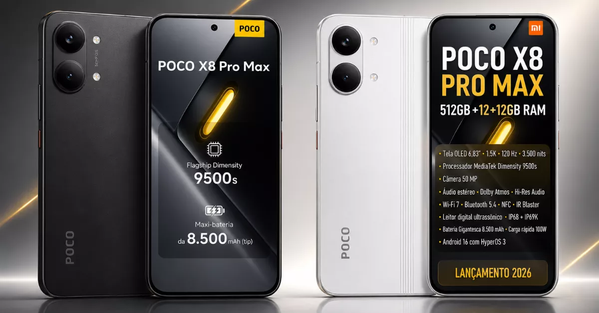 Poco X8 Pro Max vale a pena?