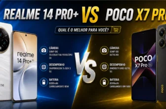 Realme 14 Pro+ vs POCO X7 Pro qual o melhor