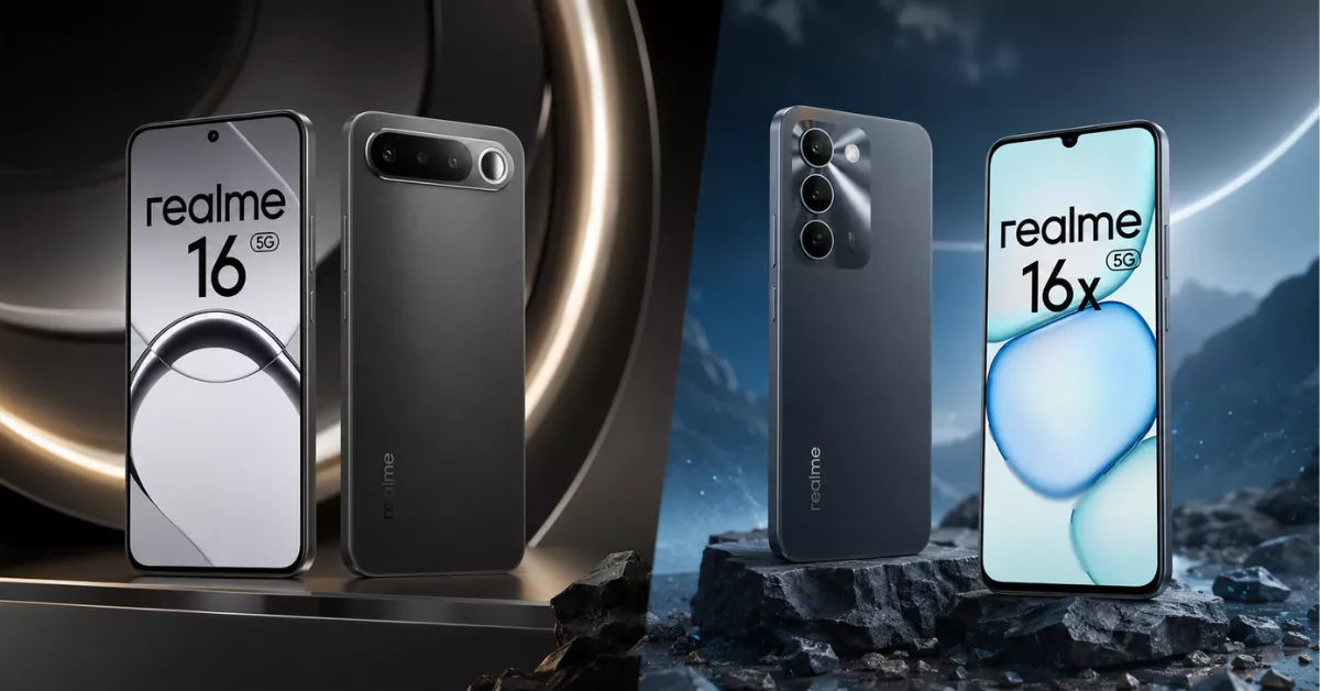 Realme 16x 5G ou Realme 16 qual a diferença
