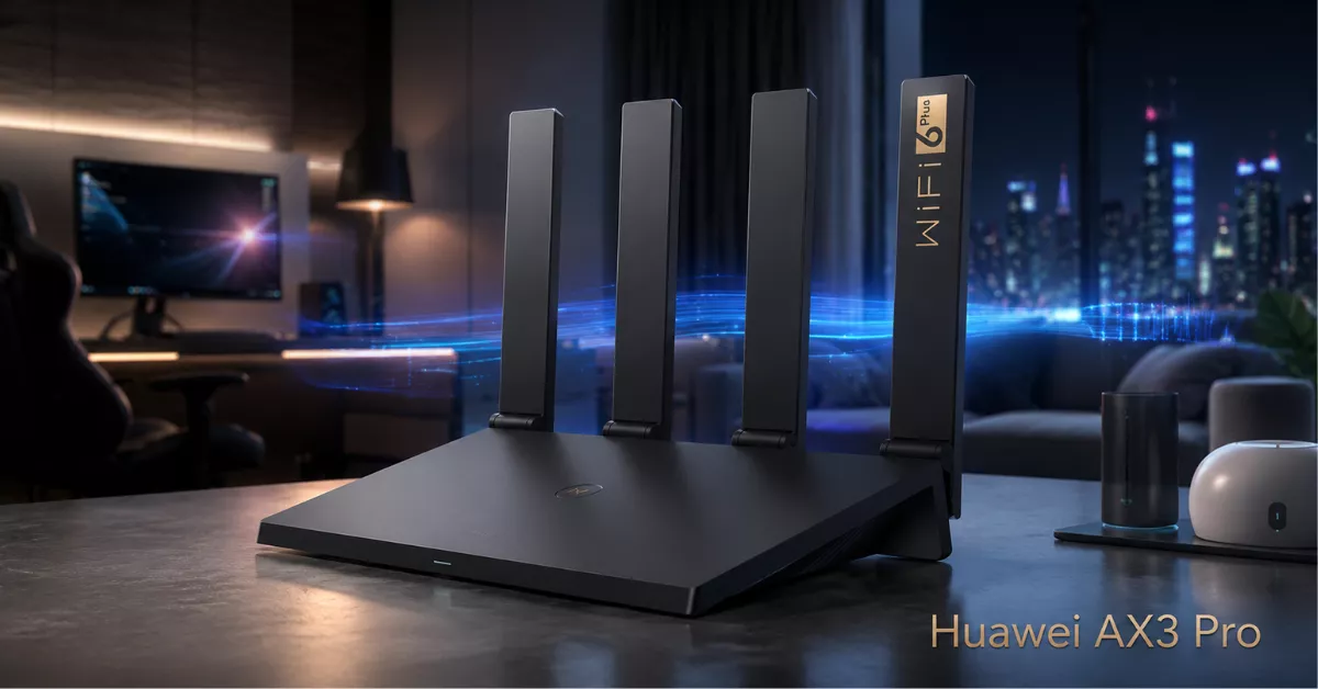 Roteador Huawei AX3 Pro é bom