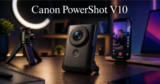 Canon PowerShot V10 Serve para vídeos no YouTube e redes sociais?