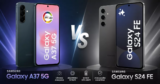 Galaxy A37 5G vs Galaxy S24 FE: a diferença que pesa na escolha