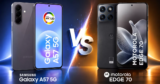 Galaxy A57 vs Moto Edge 70: qual intermediário premium vale mais em 2026?