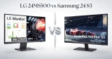 LG 24MS500 e Samsung 24 S3: qual vale mais para trabalho, estudo e jogos casuais