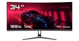 Monitor Gamer Curvo 34 é bom? Modelo com 165Hz vale a pena?